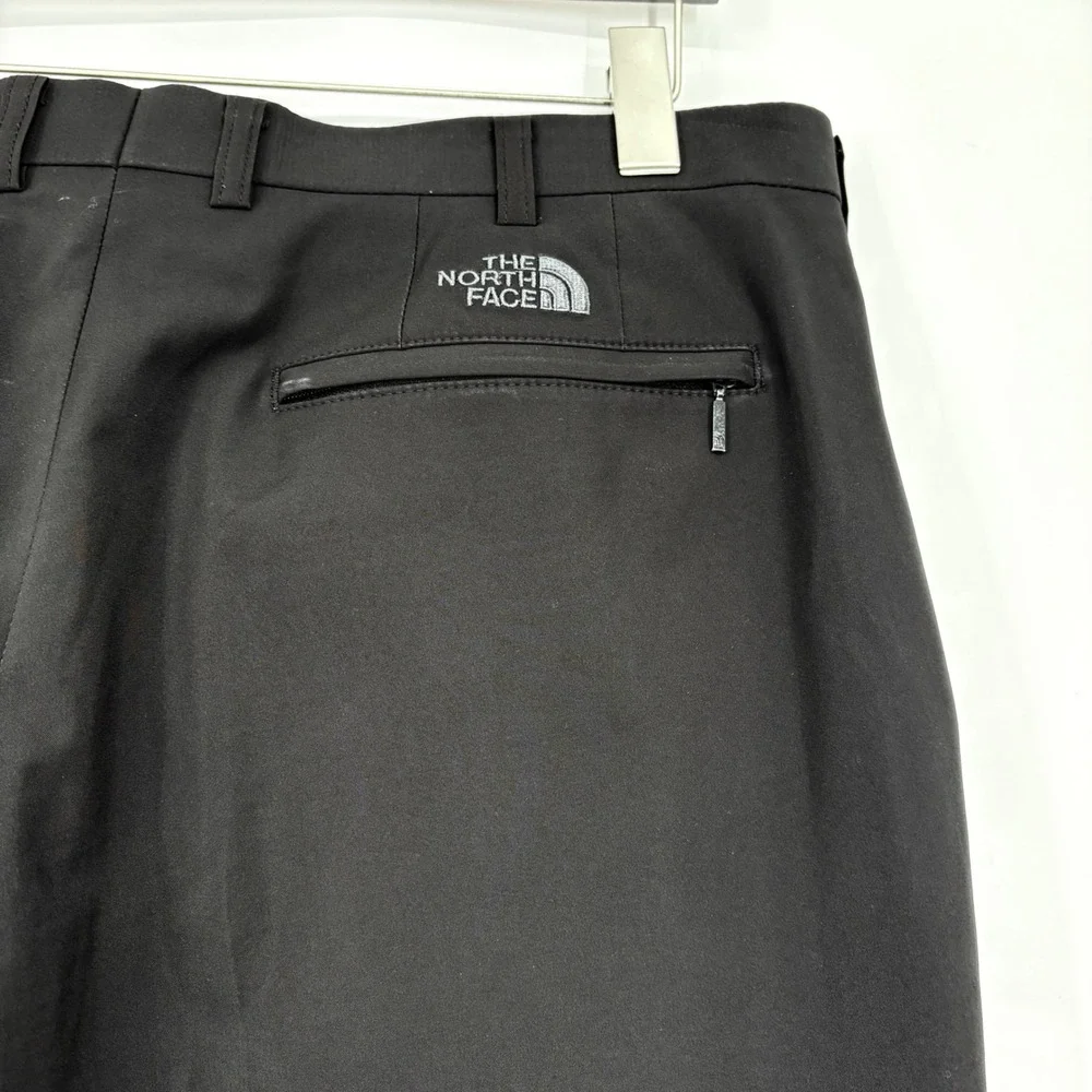 The‎ North Face Men's Black Pleated Lightweight Pants Lightweight Stretch 36/27